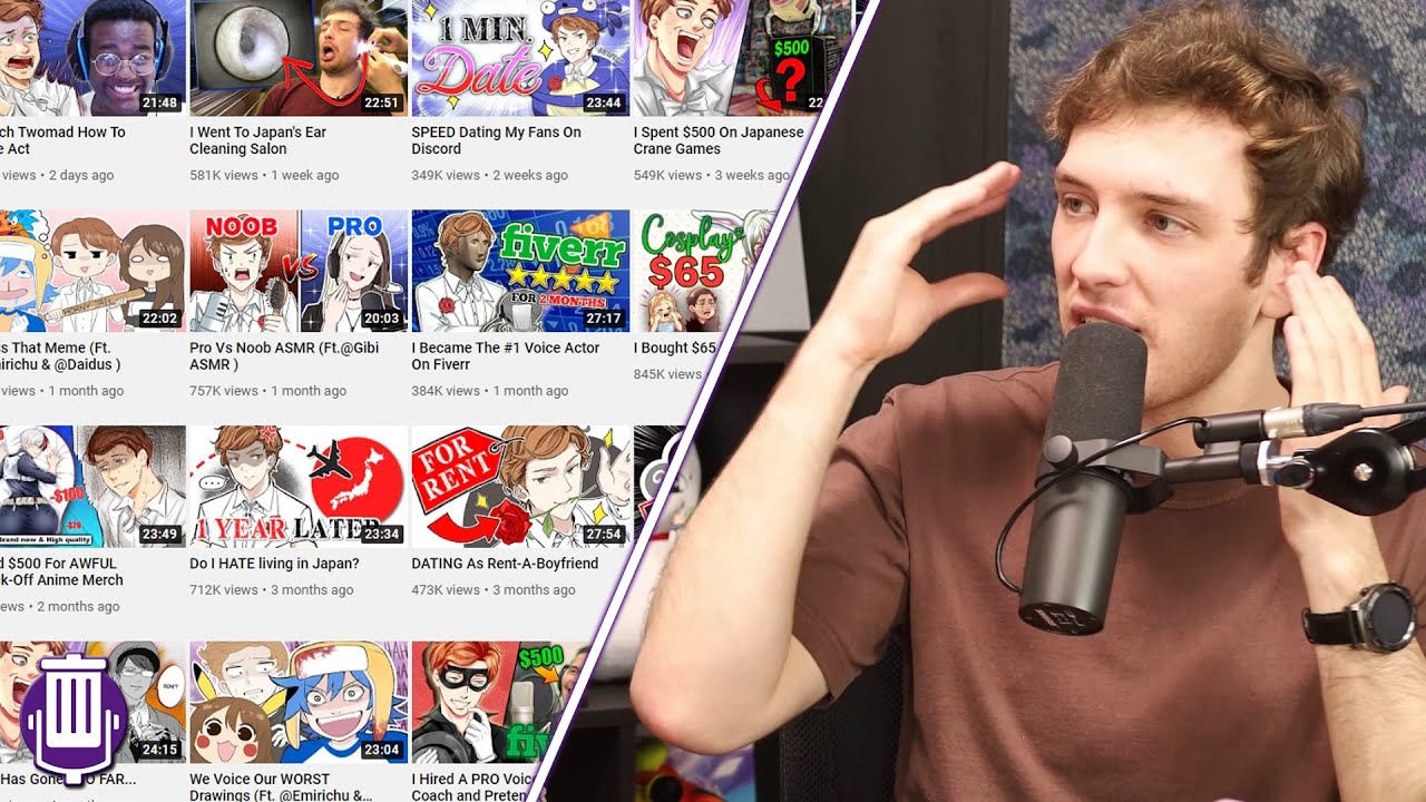 Why are People Voice Acting Over our Videos?? - YouTube