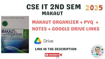 Makaut Organizer PYQ NOTES for 2nd sem Btech CSE IT▶️Exam 2025 #makaut #cseit #computerscience #exam