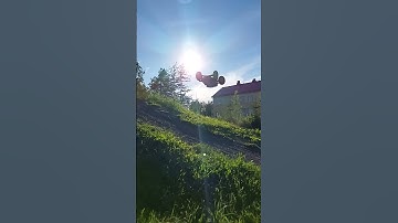 Arrma Notorious 6s Summer Backflip #shorts #rccar #jump #backflip #slowmotion