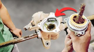 Restoration Electric Steering Rack Assembly / how to repair honda electric steering rack assembly