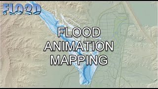 Peralta Canyon Flood Mapping Animation
