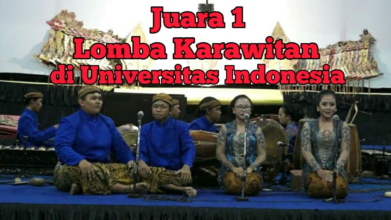 Juara I Lomba Karawitan di Universitas Indonesia