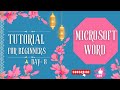 Microsoft Word | day/Class 8 | Page Watermark and Page Border | Step in Hindi | Complete Tutorial