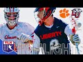 Clemson vs liberty  mcla lacrosse highlights 2021