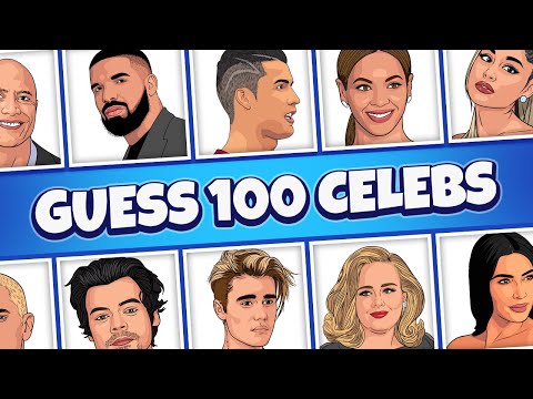 Guess 100 Celebs | Hard Celeb Quiz | Celeb Quiz 2023