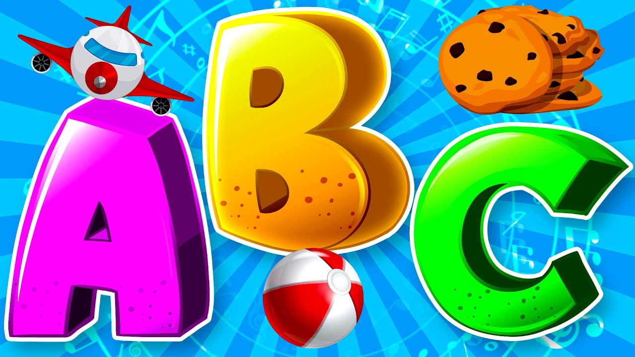 ABC song | nursery rhymes | ABC phonics song for toddlers | A for apple | Learn Colors
