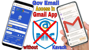 NIC Mail Access in Gmail App | How to Configure Gov Email with Gmail App | Govt Email in gmail