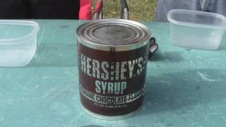8lb Hershey's Syrup Chug Challenge