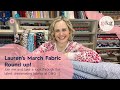 Our latest dressmaking fabric collection  march 2024  laurens round up