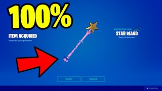 STAR WAND PICKAXE 100% RETURN RELEASE DATE in Fortnite Item Shop! (Star Wand Pickaxe Coming Back)