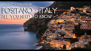 Positano Italy: The Amalfi Coast's Hidden Gem !