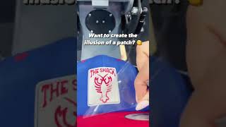 Create a Custom Patch with Only HTV & a Hat Press! Soft Foam & 360IQ screenshot 1