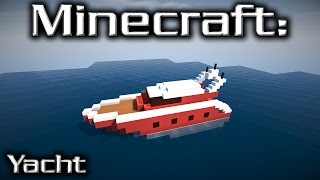 Minecraft: Small Yacht Tutorial 8