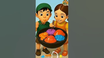 Squid Game AI Giant Gummy Bear & Candy Slime ASMR #squidgame #squidgame2 #ai #asmr