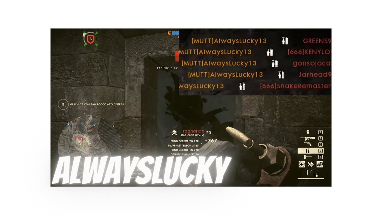 Battlefield 1 AlwaysLucky on Monte Grappa