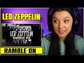 Led Zeppelin - Ramble On | FIRST TIME REACTION