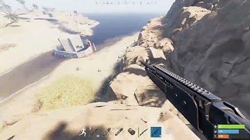 roaming and some pvp - rust console edition
