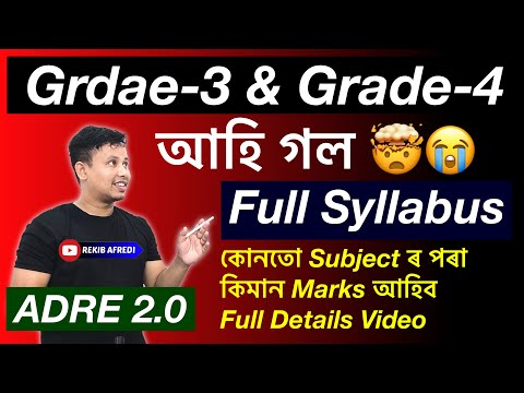 ADRE Full Syllabus