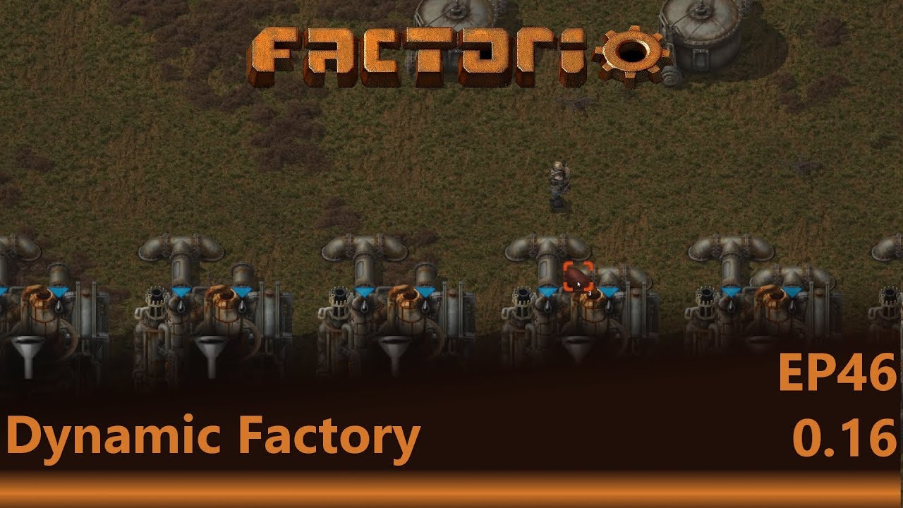 Factorio : Dynamic Factory Lets Play EP46 Oil Refinery - YouTube