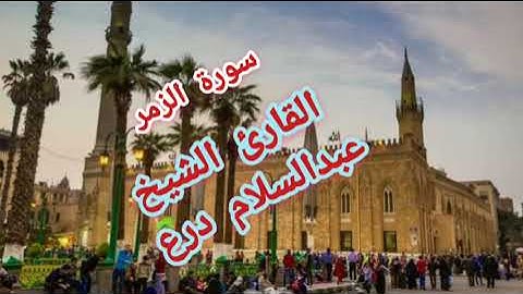 سورة الزمر عبدالسلام درع