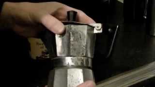 Stovetop Moka Espresso pot, cleaning and deoderising