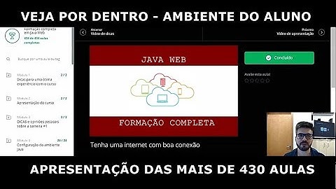Conheça por dentro [Ambiente de Estudo] - Curso Completo em Java Web