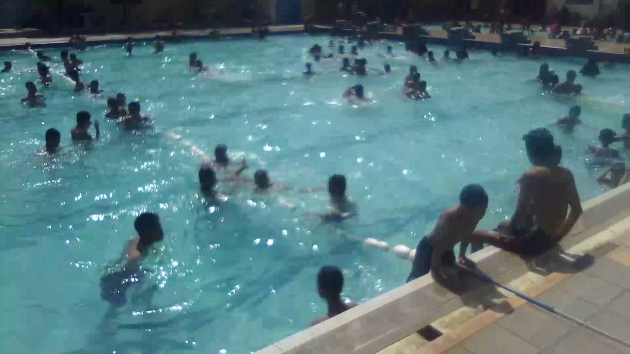 Rekreasi di kolam renang tirta kencana BREBES YouTube