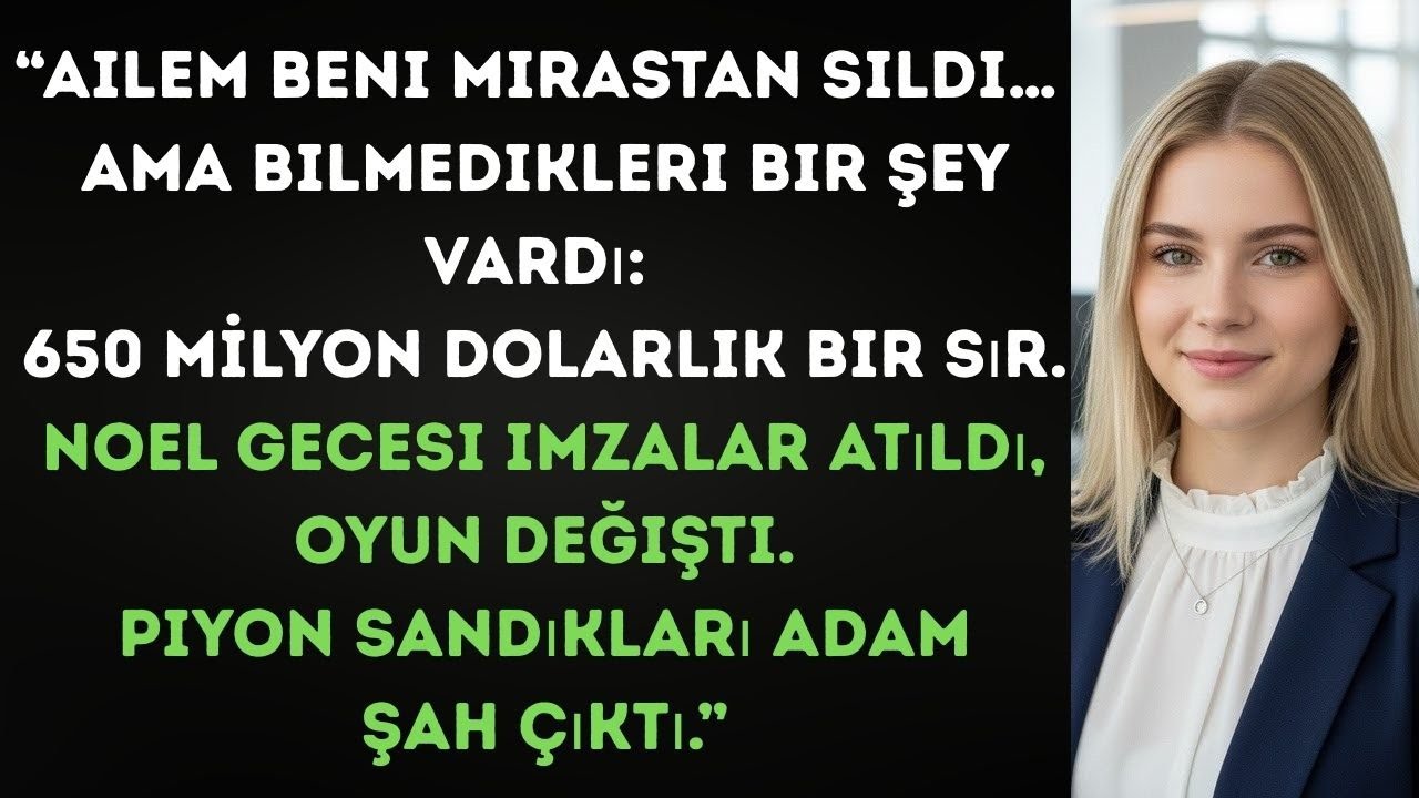 Ailem beni mirastan sildi… Noel gecesi 650 milyon dolarlık gerçek ortaya çıktı