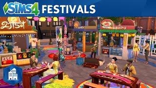Официальный трейлер про фестивали из «The Sims 4 Жизнь в городе»