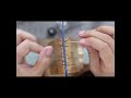 Stitching Pony - Making a Depeches 25 Leather Strap: Togo Navy & Etoupe Edition | 4K ASMR