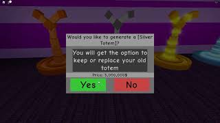 Getting A Silver Totem in Blending Simulator 2 Roblox Getting A Silver Totem in Blending Simulator 2 Roblox