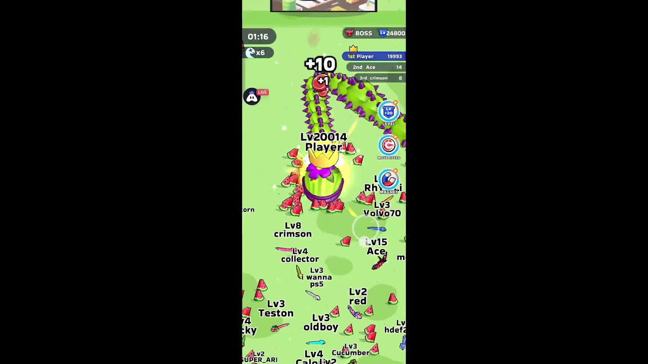 Snake Clash! .io - MAX LEVEL! 100 % Winning Strategy   Epic Snake Clash.io Gameplay!Live