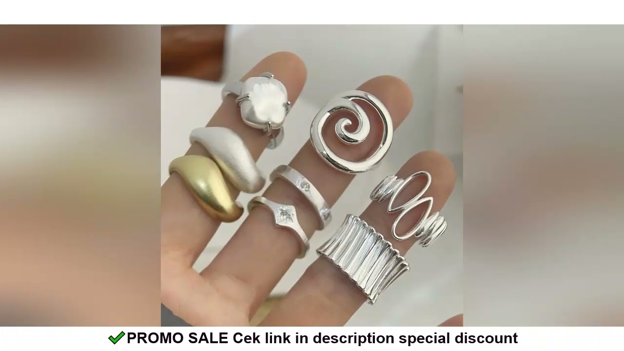 925 Sterling Silver Rings for Women Couple Minimalist Handmade Simple Round Line Ring Party Jewelry