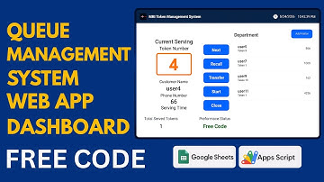 Build a Queue Management System with Google Apps Script & Sheets | D16