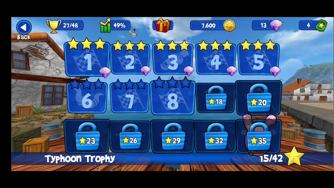 BB RACING TYPHOON TROPHY 5 TO 7