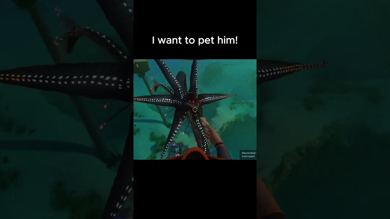 Would You Pet Him Subnautica Gaming