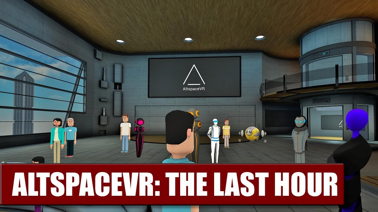 Good Bye, Altspace! The Last Hour Of AltspaceVR Live on Daydream District