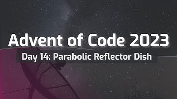 Advent of Code 2023 Day 14: Parabolic Reflector Dish