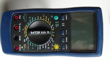 Digital Multimeter DMM introduction