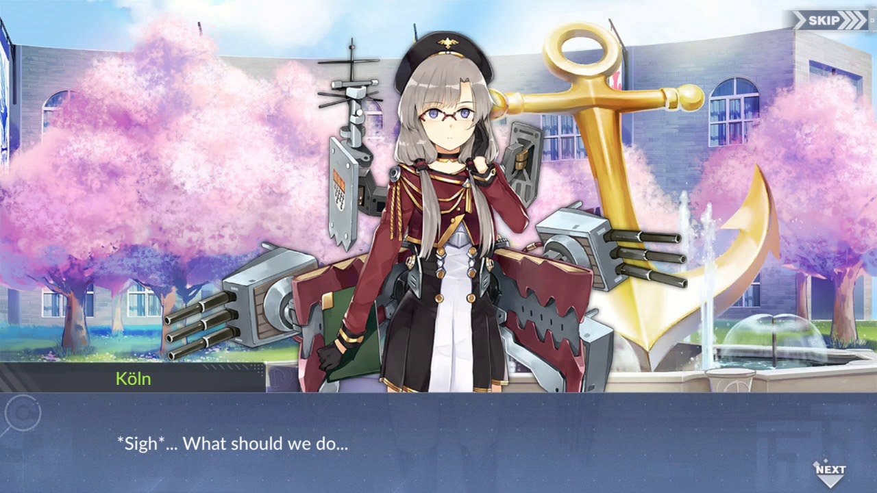 Azur Lane Z23 sensei cutscene - YouTube