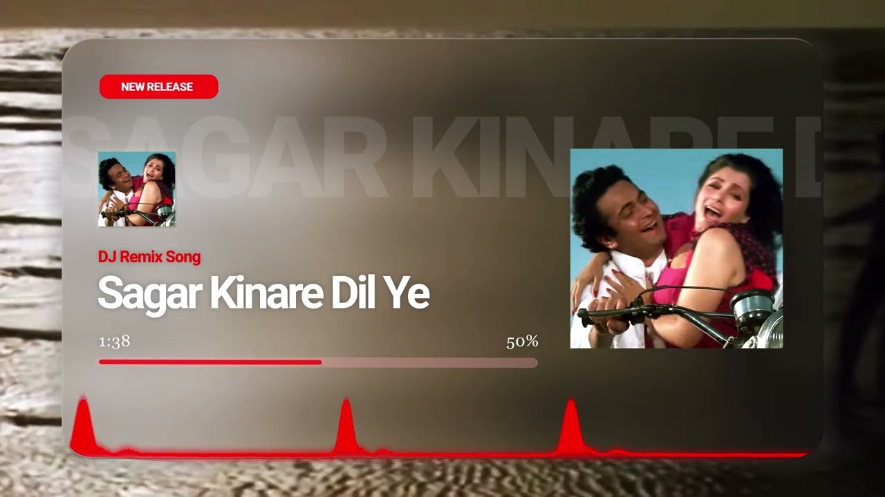 Saagar Kinare Dil Yeh Pukare DJ Song | Jaimala Romantic DJ | Saagar (1985) | Kishore Kumar