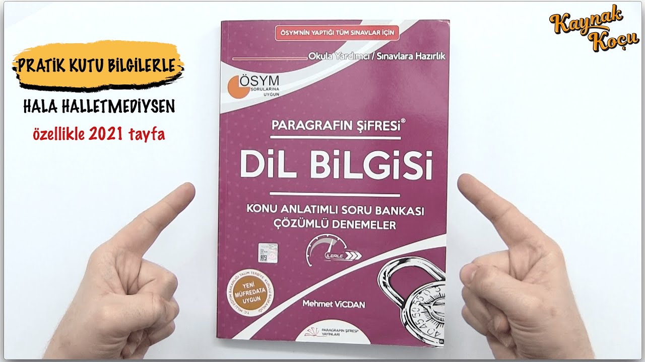 Yks Tyt Kpss Dil Bilgisi Soru Bankasi Bilgi Sarmal Yayinlari 9786056788055
