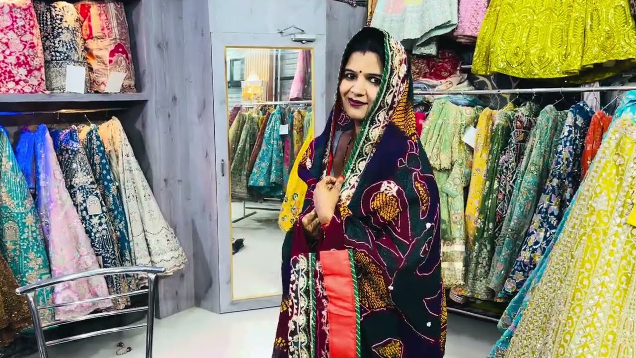 किराये पर लहंगा उपलब्ध #chunri #fashion #lahengacholi 