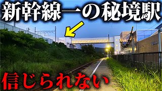 【衝撃】新幹線で一番の秘境駅が寂しすぎた…