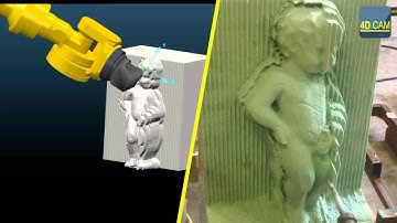PowerMill Robot recreates Manneken Pis