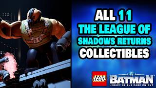 ALL 11 "THE LEAGUE OF SHADOWS RETURNS" Collectible Locations LEGO Batman: Legacy of the Dark Knight screenshot 3