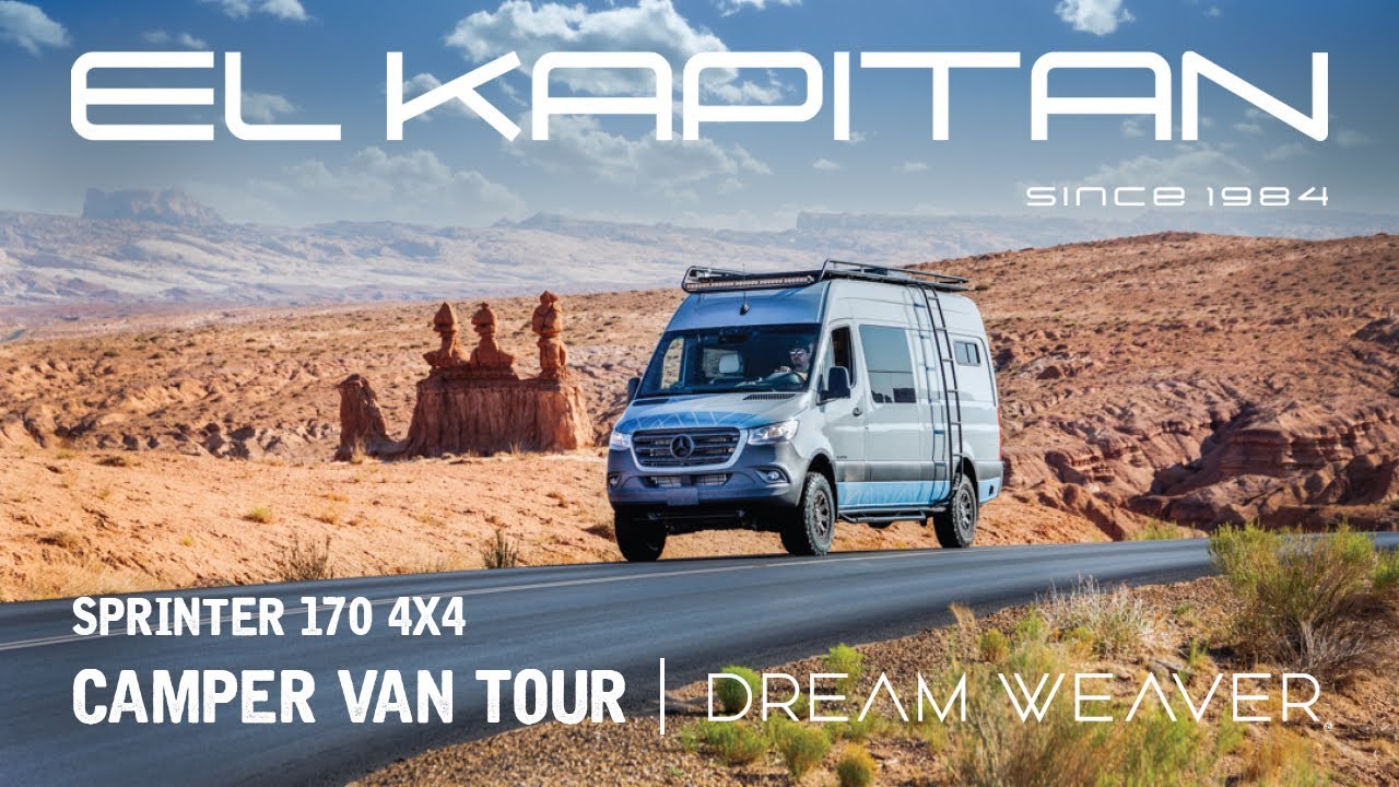 Dream Weaver Camper Van Tour | Sprinter 170 4x4 Colorado - YouTube