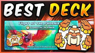 BEST DECK for FLIGHT OF THE PHOENIXES CHALLENGE! — Clash Royale