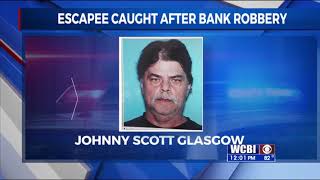 Jail Escapee Caught After Bank Robbery - 9/10/20