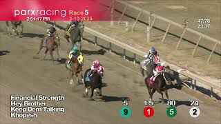Race #5 03/10/25